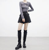 [NONCODE] (1+1) DeMer Bolero T-shirt + Sleeveless Set