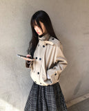 Ruben Double Trench Short Jacket
