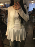 Seri Tube Top Frill Layered One Piece