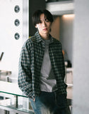Vintage Crop Check Shirt