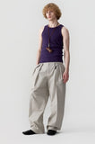 O-RING double pleat pants