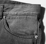 Mist Balloon Wide Denim Pants