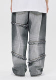 REPAIRED WIDE JEAN
