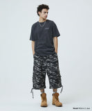 UTILITY CARGO CAMO SHORTS