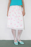 BLOOM LAYERED MIDI SKIRT