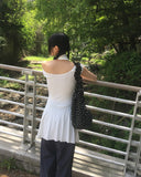Miruka Dot String Crossbody Bag
