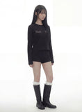 BLUSH HEART Long Sleeve T-shirt