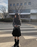 Watson Midi Pintuck Skirt