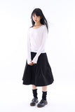 Cape slim hand warmer T-shirt