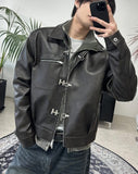 Mason Hook Leather Jacket