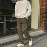 Sealing double-layered overfit sweatshirt