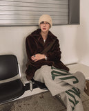 Journey Lettering Brushed Balloon Sweatpants