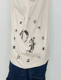 VINTAGE OF STAR Henley Neck Long Sleeve T-Shirt
