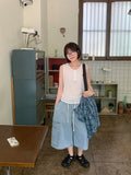 Kyoko Basic Linen Button Sleeveless