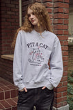 Pit-A-Cat Embroidered Sweatshirt