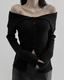 Zichel Off-Shoulder Knitwear