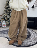 Dion Corduroy Wide Banding Pants