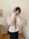 Cuden String Fleece Zip-Up Jacket