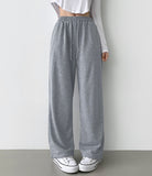 Color Basic Long Wide Banding Training Pants