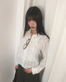 [MADE] Kibot Punching Lace Shirt Blouse