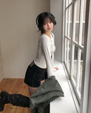 Forte Line Studded Cotton Shorts