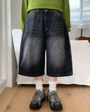 Baltos Adjust Denim Bermuda Pants