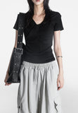 Ribbon Tie Twist T