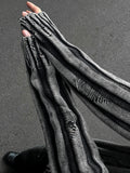 Dyeing Pigment Wash Ribbed Knit