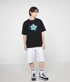 Big Drawing Letter Flower Short Sleeve Tee