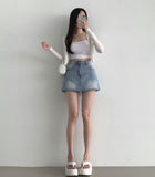 Modal Blend Material V-neck Long Sleeve Cardigan