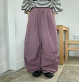 [Unisex] Relder Carpenter Banding Nylon Wide Pants