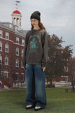 Soda Bear Raglan Pigment Sweatshirt