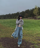 fresh multi pocket nylon cargo pants