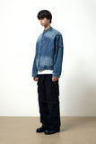 TRICEPS BIKER DENIM JACKET