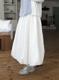 Koran Pocket Banding Balloon Long Skirt