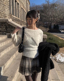 Kewpie Angora Knit Sleeveless Bolero Set