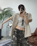 Lokien Pocket Work Half Shirt