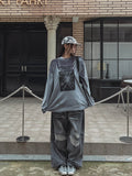 Growing printed velvet long sleeves