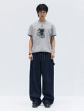 BACK-POINT DENIM PANTS