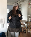 [100% duck down] Lit Packable Hood Lightweight Padding