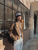 Kien Vintage Trackline Leather Jacket