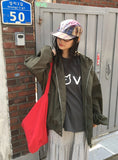 [unisex] Ranji String Windbreaker Field Hood Jumper