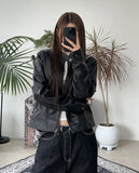 Nev biker leather jacket
