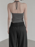 Anemone Print Halter Top