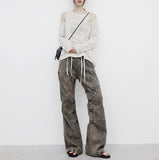 Lienti Incision Shirring Pants