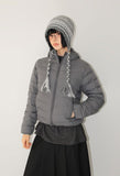 SLEEK HOODED PADDED JACKET