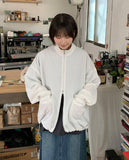 Tan Two Way Wind Jumper