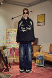 Baseball Snap Raglan Hoodie