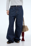 Wharton Non-Fade Adjust Wide Jeans