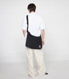 Flowerboard Smile Embroidery Cross Curved Messenger Bag